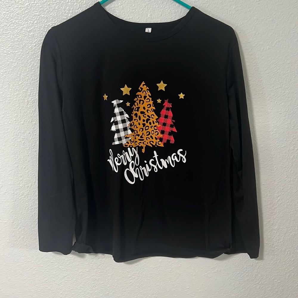Long Sleeve Christmas Pajama Shirt